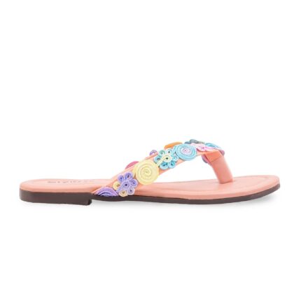 Pink Casual Chappal For Women CL2175 - View 2
