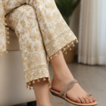 Golden Casual Chappal For Ladies CL2176 - View 1