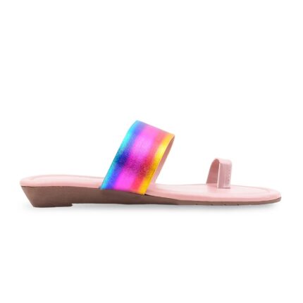 Pink Casual Chappal For Women CL2188 - View 2