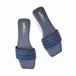 Navy Casual Slipper For Women CL2192 - View 5
