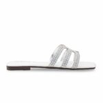 White Casual Chappal For Ladies CL2194 - View 2