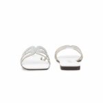White Casual Chappal For Ladies CL2194 - View 4