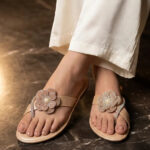 Golden Casual Chappal For Women CL2208 - View 1