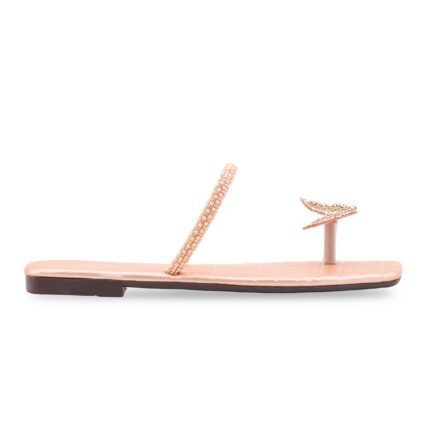 Peach Casual Chappal For Ladies CL2216 - View 2