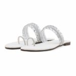 White Casual Women Chappal CL2217 - View 3