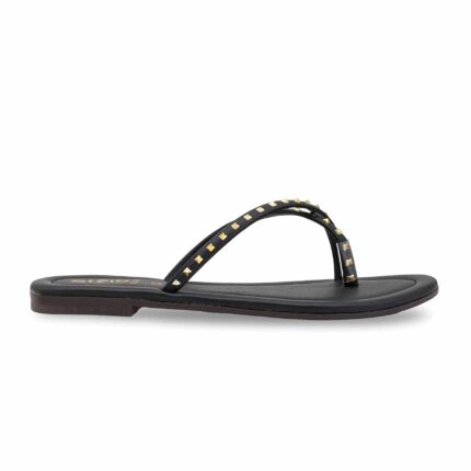 Black Casual Women Chappal CL2232 - View 2