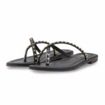 Black Casual Women Chappal CL2232 - View 3