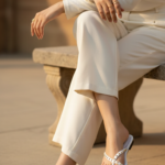 White Casual Chappal For Women CL2232 - View 1