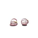 Maroon Casual Women Chappal CL2237 - View 4