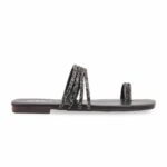 Black Casual Chappal For Women CL2243 - View 2