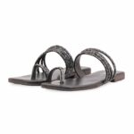Black Casual Chappal For Women CL2243 - View 3