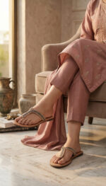 Beige Casual Chappal For Women CL2245 - View 1