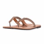 Beige Casual Chappal For Women CL2245 - View 3