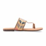 Beige Casual Chappal For Ladies CL2262 - View 2