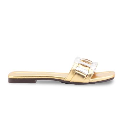 Golden Casual Slipper For Women CL2271 - View 2