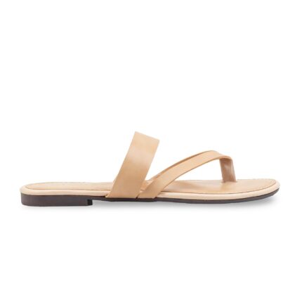 Beige Casual Women Chappal CL2275 - View 2