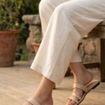 Beige Casual Chappal For Ladies CL2276 - View 1