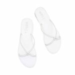 White Casual Chappal For Women CL2287 - View 5