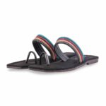 Black Casual Chappal For Women CL2303 - View 3