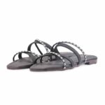 Black Casual Chappal For Ladies CL2330 - View 4