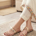 Golden Casual Chappal for Women CL2337 - View 1