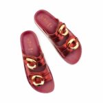 Maroon Casual Softy For Ladies CL5556 - View 5