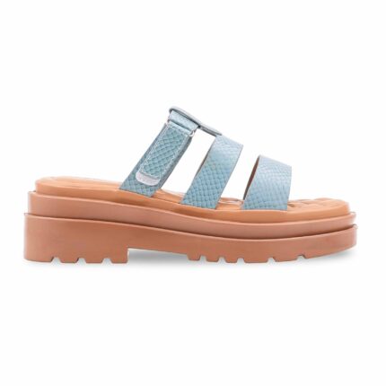 Sky Blue Casual Softy For Women CL5567 - View 2