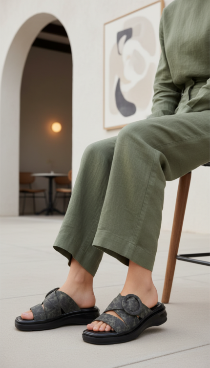 Olive Casual Softy For Women CL5586 - View 1