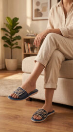 Blue Casual Softy For Women CL5647 - View 1