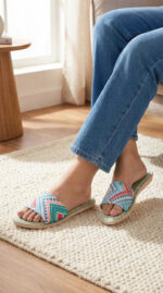 Green Casual Softy For Women CL5649 - View 3