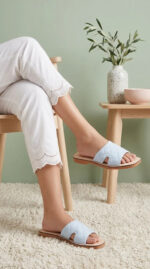 Sky Blue Casual Softy For Ladies CL5652 - View 2