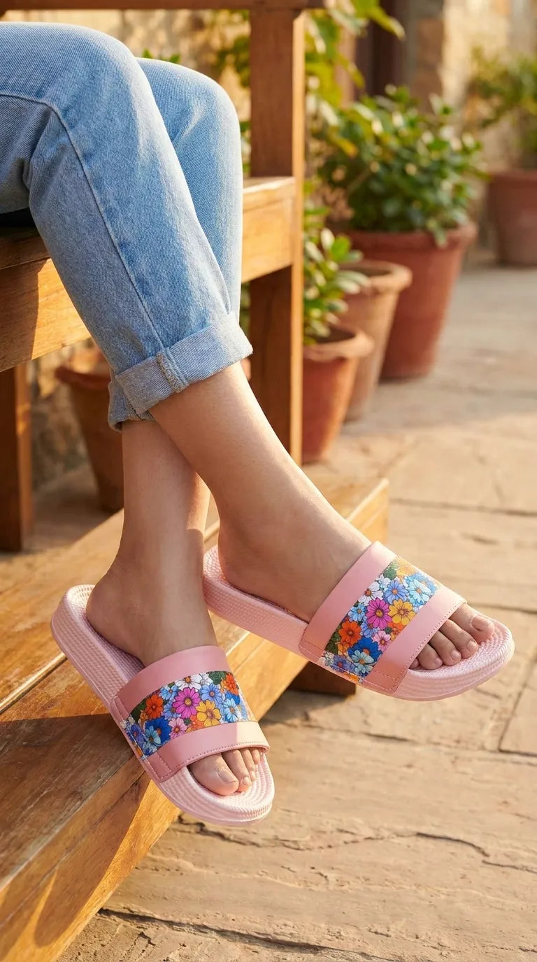 CL939818.jpg Pink Casual Softy For Women CL9398 - View 1