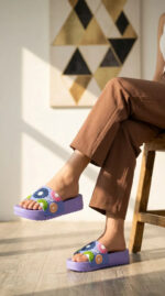 Blue Casual Softy For Women CL9411 - View 2
