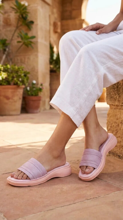 Pink Casual Softy For Women CLS069 - View 1