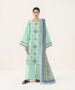 Unstitched 3-Piece Ensemble - View 4