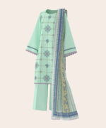 Unstitched 3-Piece Ensemble - View 3