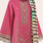 Unstitched 3-Piece Ensemble - View 1