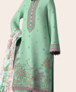 Unstitched 3-Piece Ensemble - View 3