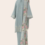 Unstitched 3-Piece Ensemble - View 1
