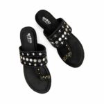 Black Ethnic Chappal EC0237 - View 5