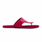 Red Ethnic Chappal For Women EC0239 - View 2