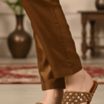 Brown Fancy Chappal For Ladies EC0241 - View 1