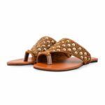 Brown Fancy Chappal For Ladies EC0241 - View 3