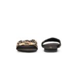 Black Fancy Slipper For Women EC0244 - View 4