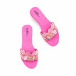 Fuchsia Fancy Slipper For Women EC0244 - View 5