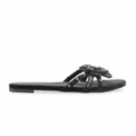 Black Ethnic Slipper For Women EC0245 - View 2