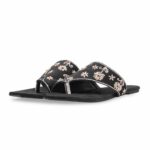 Black Fancy Chappal For Women EC0250 - View 3
