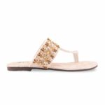 Fawn Ethnic Chappal For Women EC0252 - View 3