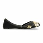 Black Fancy Khussa EC8525 - View 2