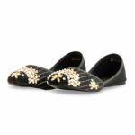 Black Fancy Khussa EC8525 - View 3